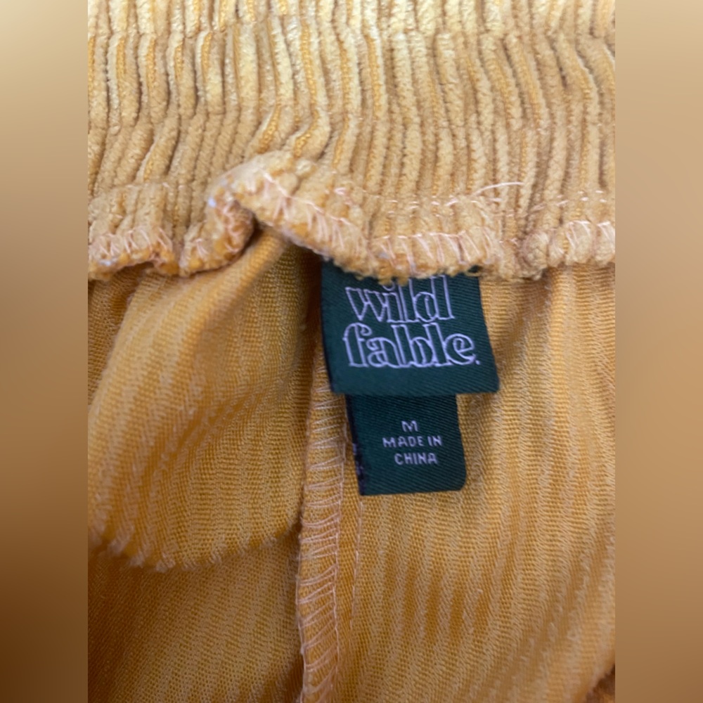 Wild Fable Yellow High Waist Shorts - Picture 3 of 6